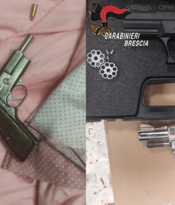 Pistola nascosta nella cassetta del Wc, 30enne in carcere
