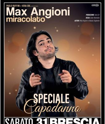 31 dicembre al Display con Max Angioni, “Miracolato”