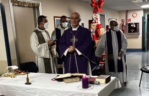 La prima uscita pubblica del Vescovo dopo il trapianto