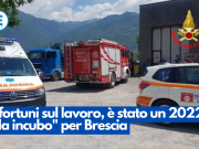 Infortuni sul lavoro, un 2022 “da incubo” per Brescia
