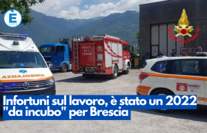 Infortuni sul lavoro, un 2022 “da incubo” per Brescia