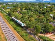 Locomotiva a batteria di fabbricazione cinese testata in Thailandia