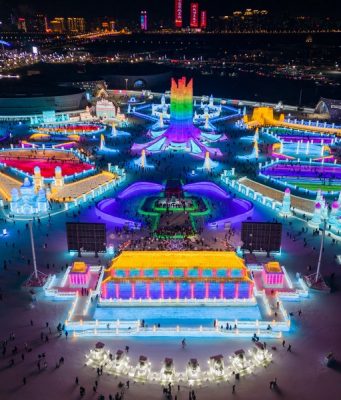 Harbin: organizzate attività sul ghiaccio e sulla neve