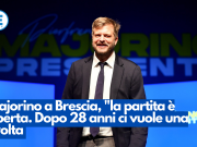 Majorino a Brescia, “la partita è aperta. Dopo 28 anni ci vuole una svolta”