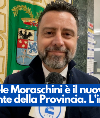 Emanuele Moraschini è il nuovo Presidente della Provincia. L’intervista
