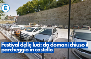 Festival delle luci: da domani chiuso il parcheggio in castello