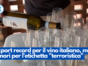 Export record per il vino italiano, ma timori per l’etichetta “terroristica”
