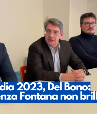 Regionali, Del Bono: “Esperienza Fontana non brillante”