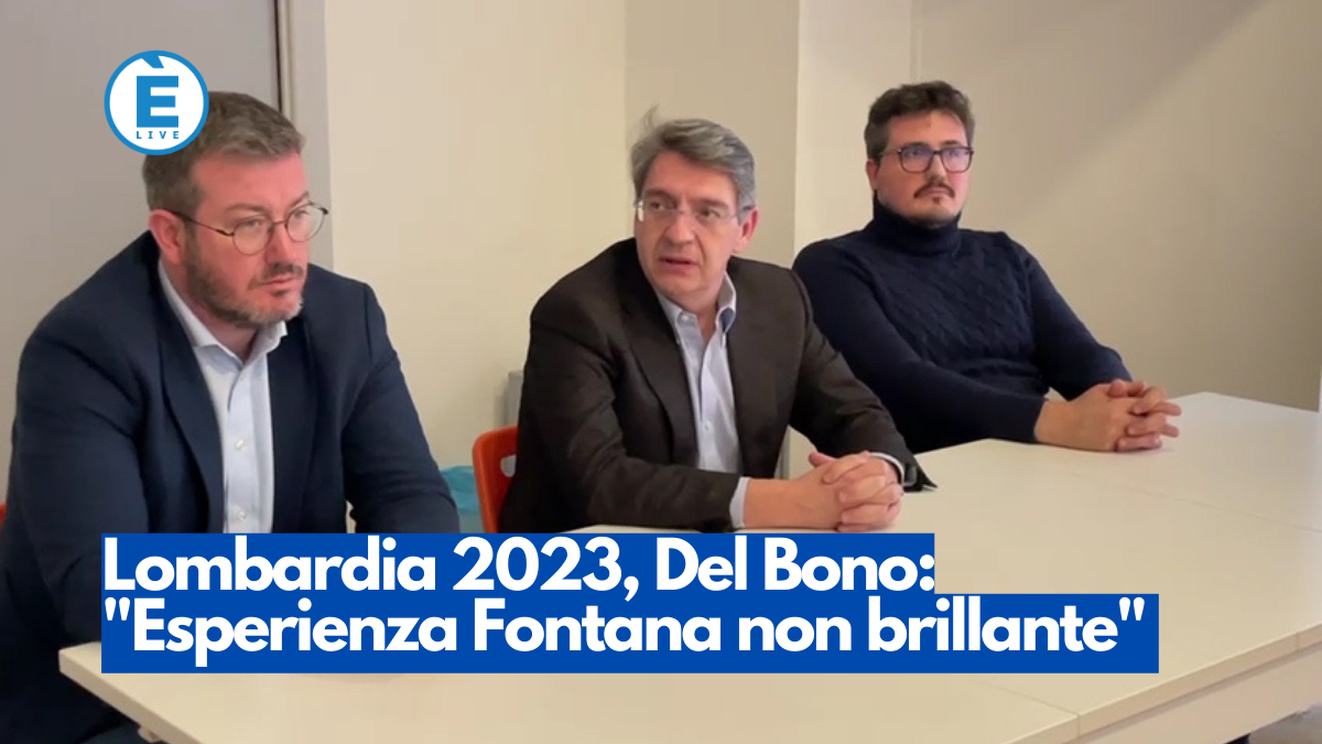 Regionali, Del Bono: “Esperienza Fontana non brillante”