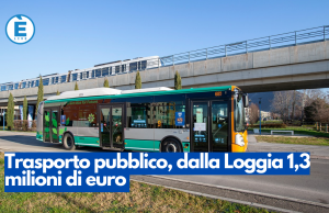 Trasporto pubblico, dalla Loggia 1,3 milioni di euro