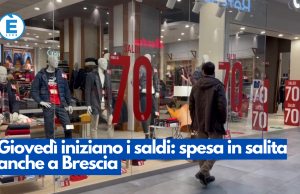 Giovedì iniziano i saldi: spesa in salita anche a Brescia