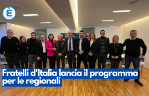 Fratelli d’Italia lancia il programma per le regionali