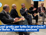 Musei gratis per gli abitanti della provincia? Del Bono: “Polemica speciosa”