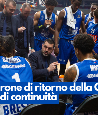 Via al girone di ritorno della Germani, in cerca di continuità