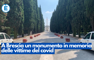 A Brescia un monumento in memoria delle vittime del covid