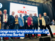 Il congresso bresciano della Cgil conferma Bertoli