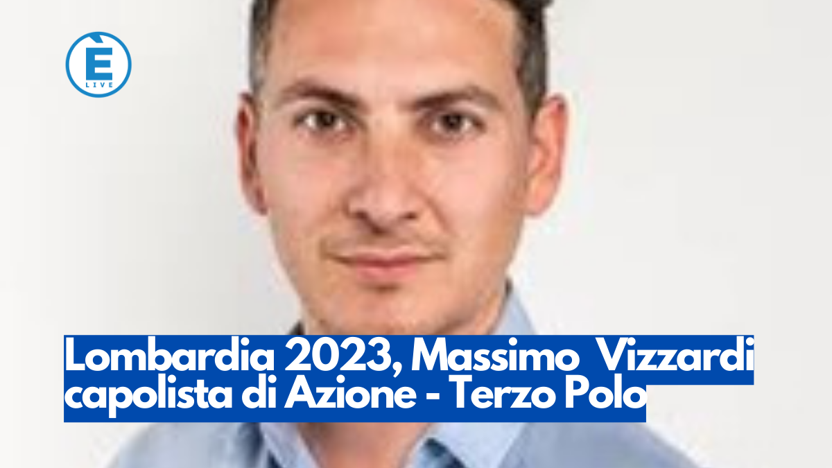 Lombardia 2023, Massimo Vizzardi sarà il capolista di Azione Terzo Polo