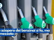 Lo sciopero dei benzinai si fa, ma dimezzato
