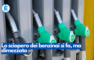 Lo sciopero dei benzinai si fa, ma dimezzato