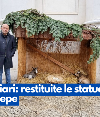 Montichiari: restituite le statue rubate dal presepe
