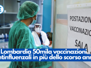 In Lombardia 50mila vaccinazioni antinfluenzali in più dello scorso anno