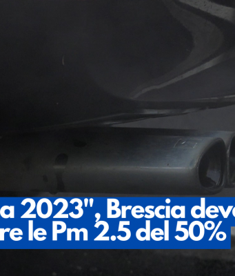 “Mal’aria 2023”, Brescia deve abbattere le Pm 2.5 del 50%