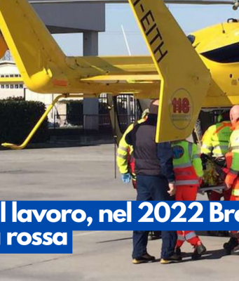 Morti sul lavoro, nel 2022 Brescia da zona rossa