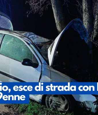 Manerbio, esce di strada con l’auto: grave 19enne