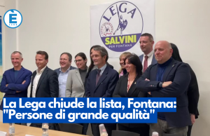 La Lega chiude la lista, Fontana: “Persone di grande qualità”