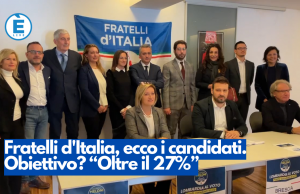 FdI ecco i candidati. Obiettivo? “Oltre il 27%”