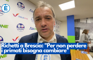 Richetti a Brescia: “Per non perdere i primati bisogna cambiare”