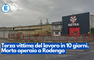 Terza vittima del lavoro in 10 giorni. Morto operaio a Rodengo