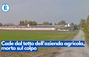 Cade dal tetto dell’azienda agricola, morto sul colpo