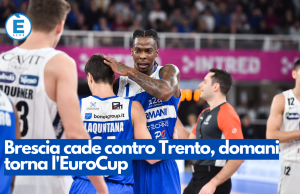 Brescia cade contro Trento, domani torna l’EuroCup