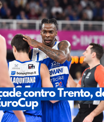 Brescia cade contro Trento, domani torna l’EuroCup