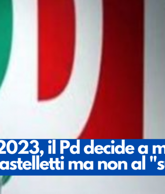Loggia 2023, il Pd decide a metà: sì a Laura Castelletti ma non al “suo vice”