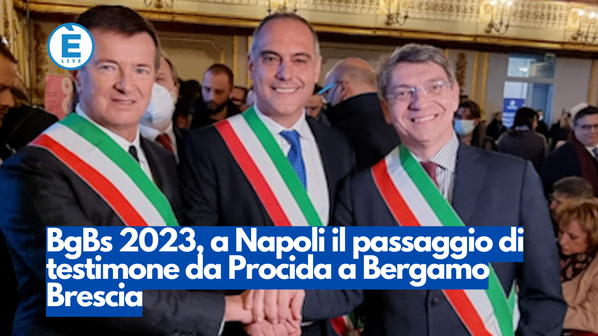 BgBs 2023, a Napoli il passaggio di testimone