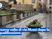 Il nuovo volto di via Musei dopo la riqualificazione
