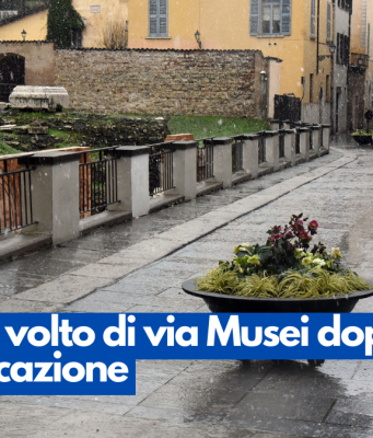 Il nuovo volto di via Musei dopo la riqualificazione