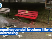 Sanpolino: vandali bruciano i libri del bookcrossing