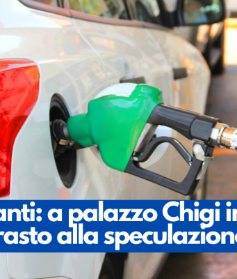 Carburanti: a palazzo Chigi incontro sul contrasto alla speculazione