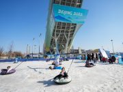 Cina: sedi Olimpiadi invernali di Pechino 2022 richiamano visitatori