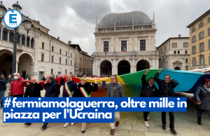 #fermiamolaguerra, oltre mille in piazza per l’Ucraina