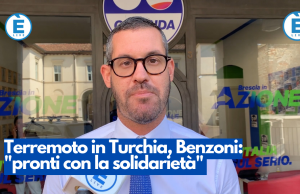 Terremoto in Turchia, Benzoni “pronti con la solidarietà”