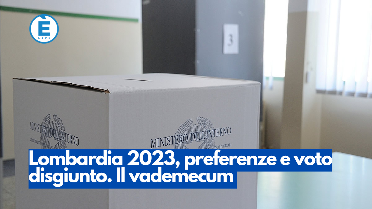 Lombardia 2023, preferenze e voto disgiunto. Il vademecum