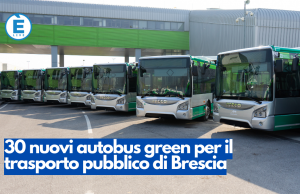 30 nuovi autobus green per il trasporto pubblico di Brescia