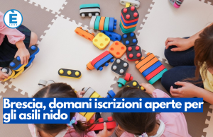 Brescia, domani iscrizioni aperte per gli asili nido