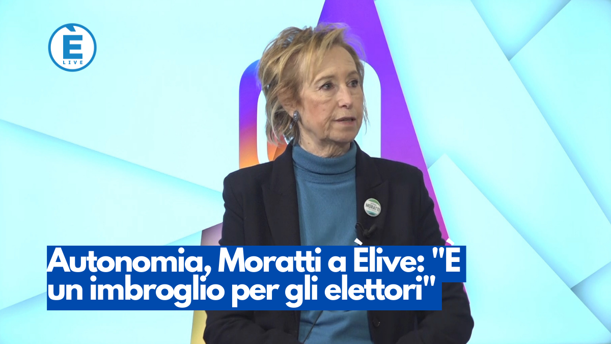 Autonomia, Moratti a Èlive: “È un imbroglio per gli elettori”
