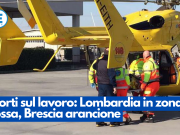 Morti sul lavoro: Lombardia in zona rossa, Brescia arancione