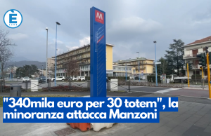 “340mila euro per 30 totem”, la minoranza attacca Manzoni